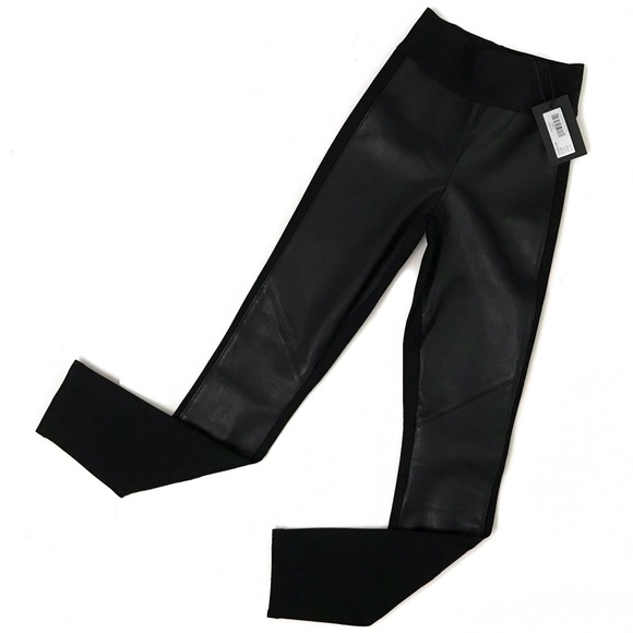 PAIGE Pants - paige • nwt black leather vena pants